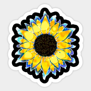 Sunflower for Ukraine Sticker